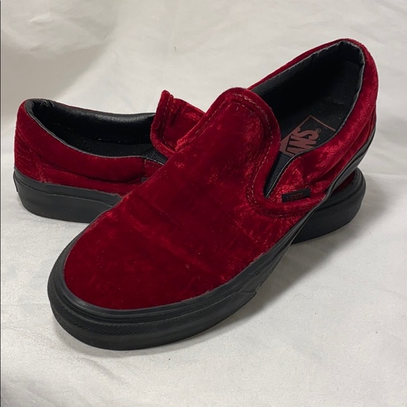 red velvet vans